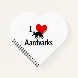 Cuaderno I Heart Aardvarks