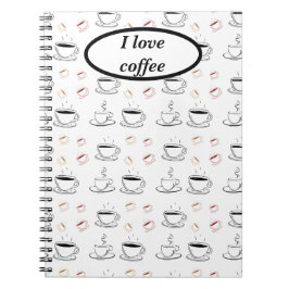 Cuaderno I like my cream and sugar in my coffee