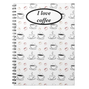 Cuaderno I like my cream and sugar in my coffee