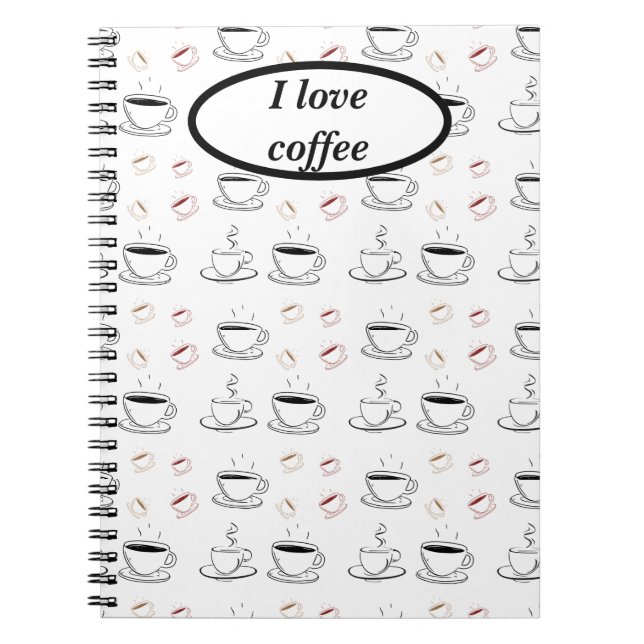 Cuaderno I like my cream and sugar in my coffee (Frente)