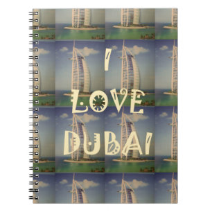 Cuaderno I Love Dubai