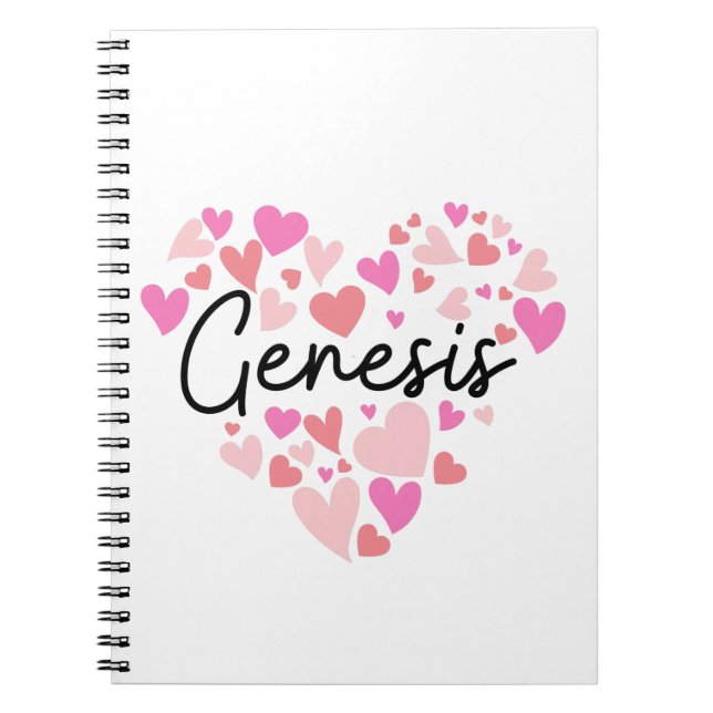 Cuaderno I love Genesis (Frente)
