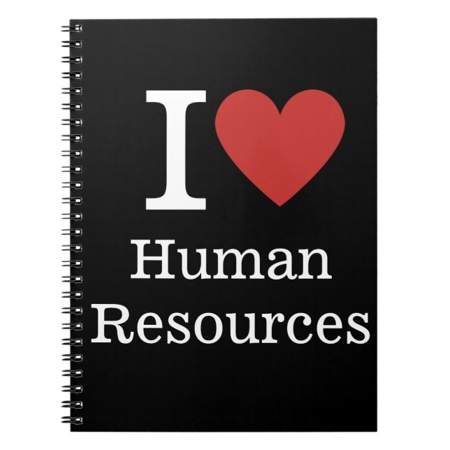 Cuaderno I ❤️ Love Human Resources NOTEBOOK (Frente)