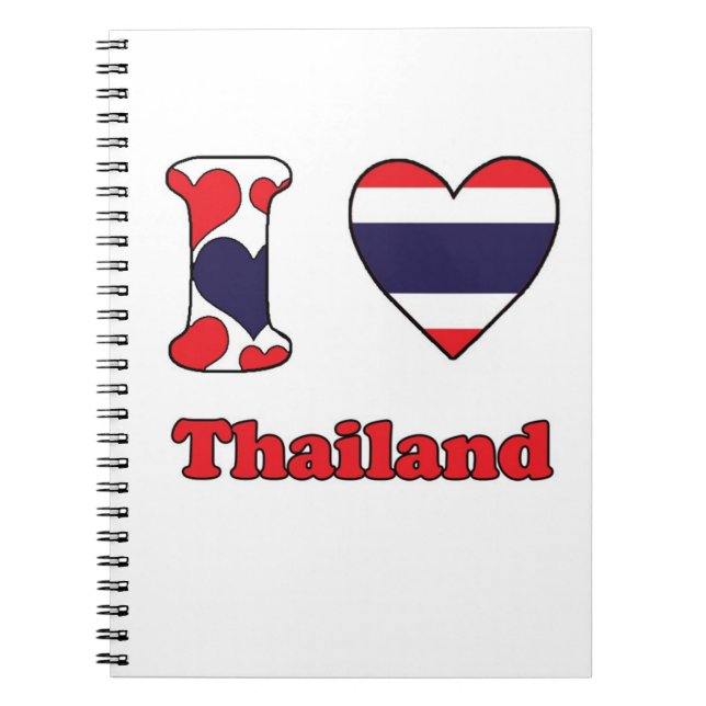 Cuaderno I love Thailand (Frente)