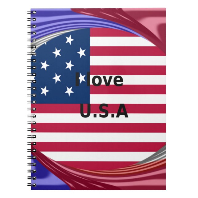 CUADERNO I LOVE USA (Frente)