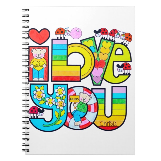 Cuaderno I Love You (Frente)