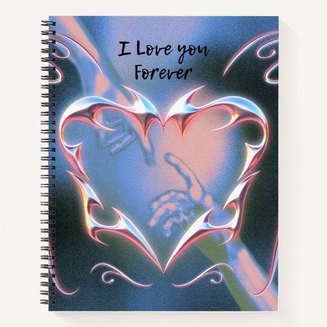 Cuaderno I Love You Forever (Anverso)