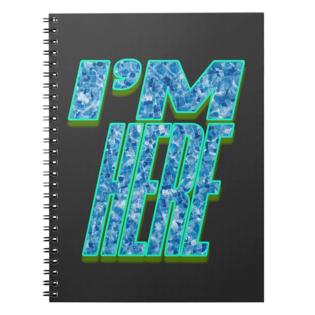 Cuaderno I’m Here (Frente)
