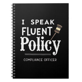 Cuaderno I Speak Fluent Policy – Compliance Officer