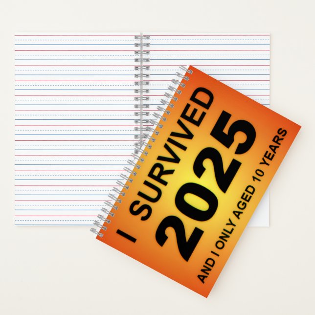 Cuaderno I Survived 2025 (Interior)