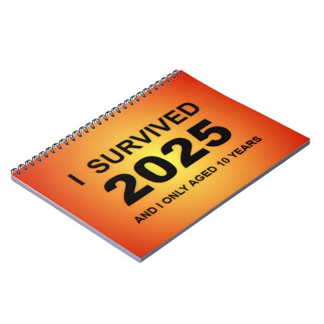 Cuaderno I Survived 2025 (Lado Izquierdo)