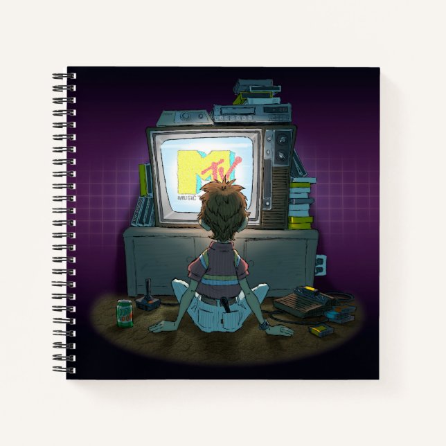 Cuaderno “I Want My Mtv” 8.5 x 8/5" (Anverso)