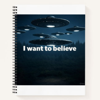 Cuaderno I want to believe