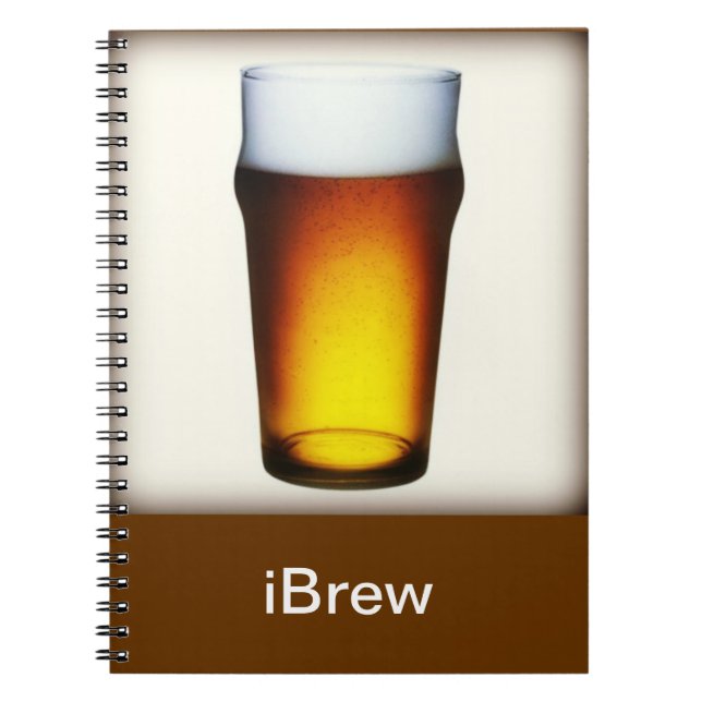 Cuaderno iBrew Ale Glass (Frente)