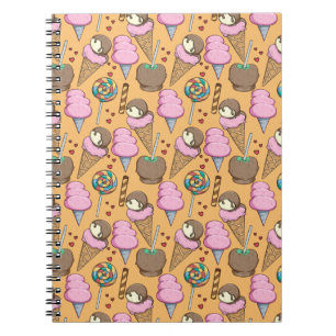Cuaderno Ice cream pattern   Lollies pattern   lollipop 26