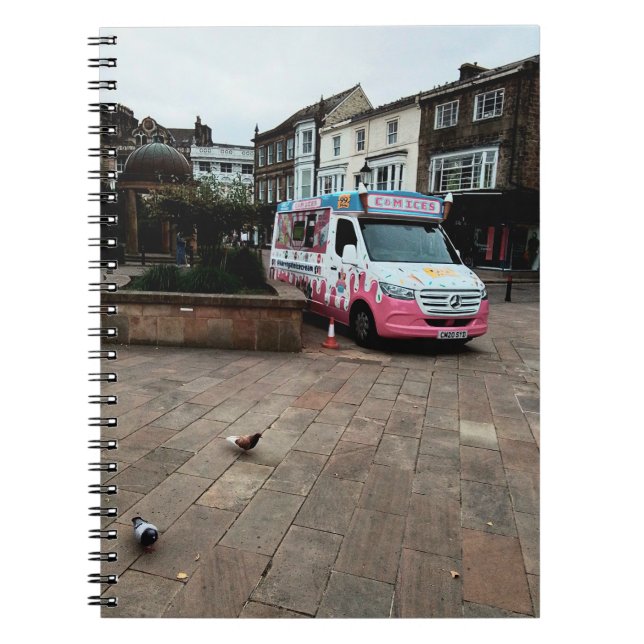 Cuaderno Ice crema van (Frente)