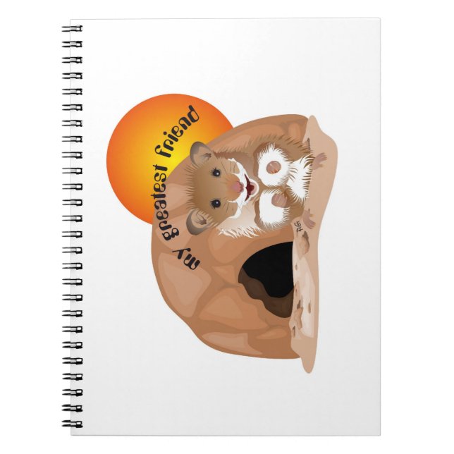 Cuaderno Ich liebe meinen kleinen Hamster Notizheft (Frente)
