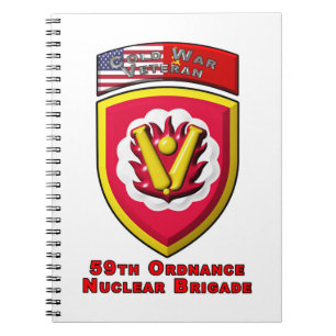 Cuaderno Icónica Brigada Nuclear de la 59ª Orden