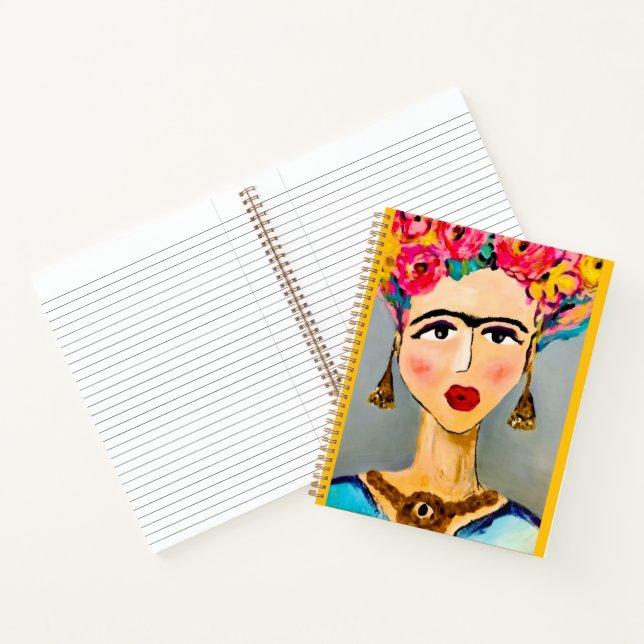Cuaderno icónico de Frida Kahlo (Interior)