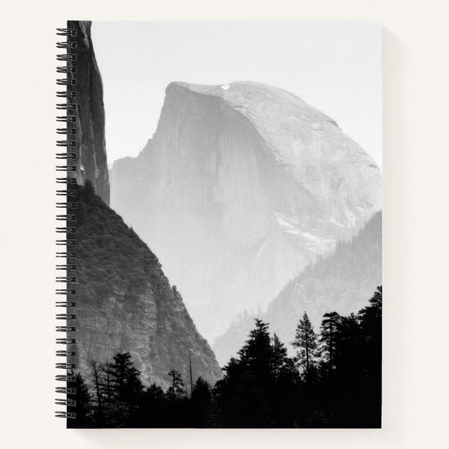 Cuaderno Icónico semicírico rock dome | Valle Yosemite (Anverso)