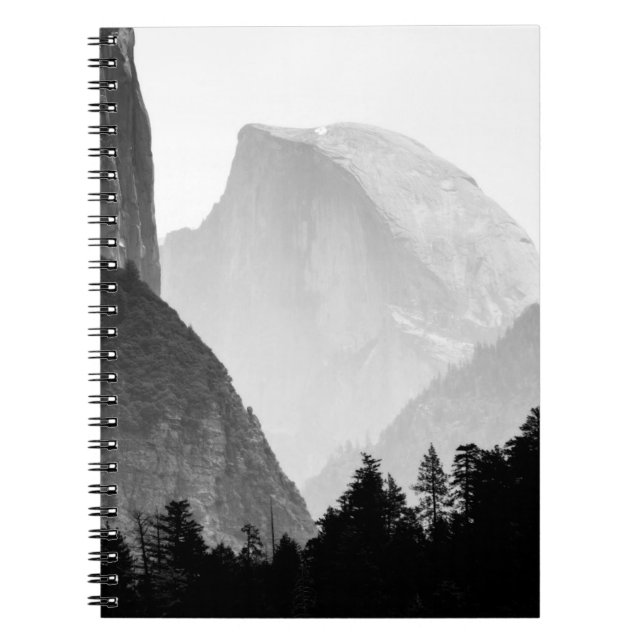 Cuaderno Icónico semicírico rock dome | Valle Yosemite (Frente)