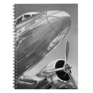 Cuaderno Icono de aviación: Vista de cierre