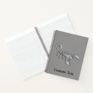 Cuaderno Icono de escorpión