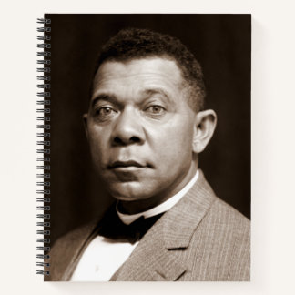 Cuaderno Ícono de la Historia Negra: Booker T Washington, R