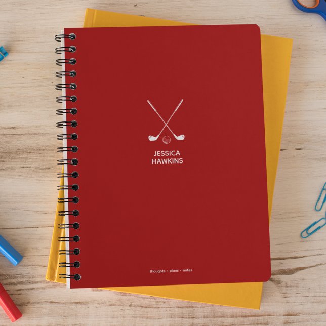 Cuaderno Icono de los clubes rojos de Crimson Personal (Subido por el creador)