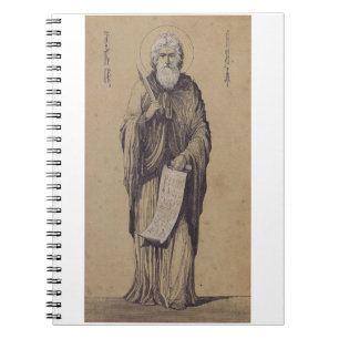 Cuaderno Icono de San Elías el Profeta Arte Sagrado