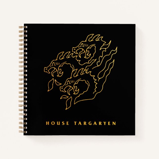 Cuaderno Icono de Targaryen (Anverso)