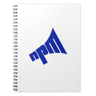 Cuaderno Icono del logotipo NPM (1)