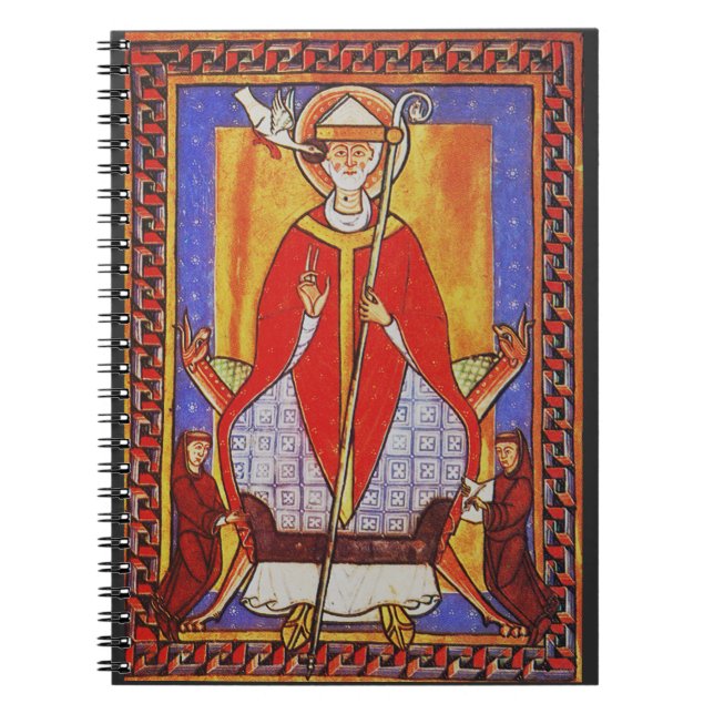 Cuaderno Icono medieval de San Gregorio Magno (Frente)