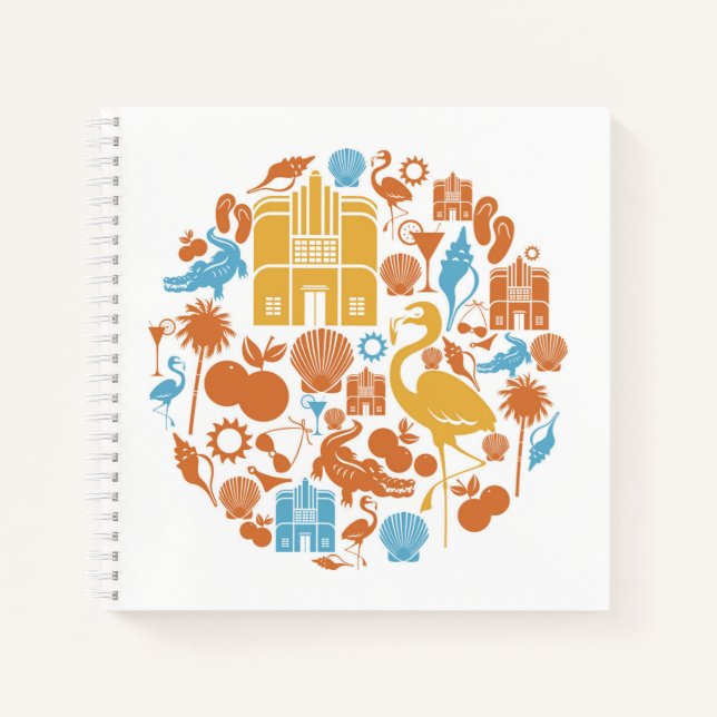 Cuaderno Iconos de Florida (Anverso)