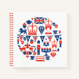 Cuaderno Iconos de Jubileo Británico
