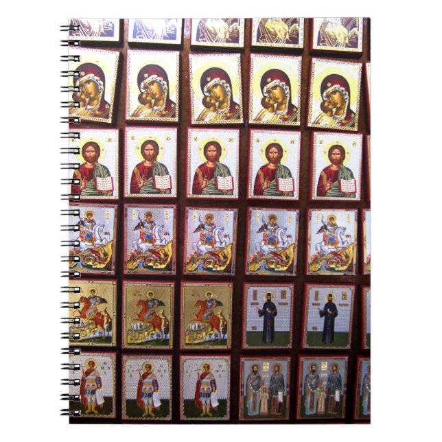 Cuaderno Iconos griegos y cristianos ortodoxos (Frente)