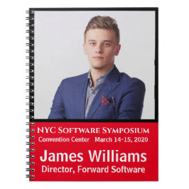 Cuaderno ID de foto personalizado Encuadernado en espiral S