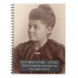 Cuaderno Ida B. Wells Notebook