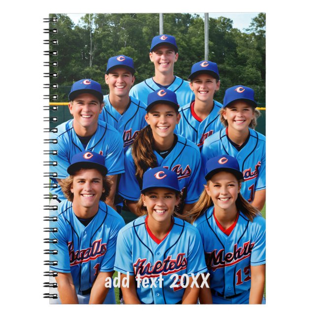 Cuaderno Idea de regalo de fotografía (Frente)