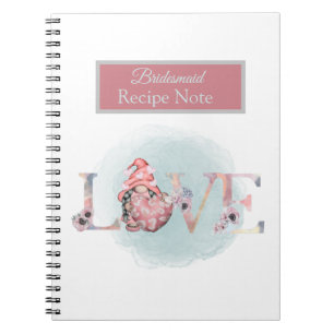 Cuaderno Idea de regalo de novia de Wedding Party Party
