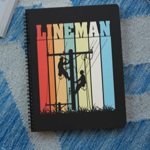 Cuaderno Idea de regalo vintage para electricista