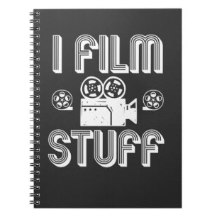 Cuaderno Idea del director de película del rodaje de