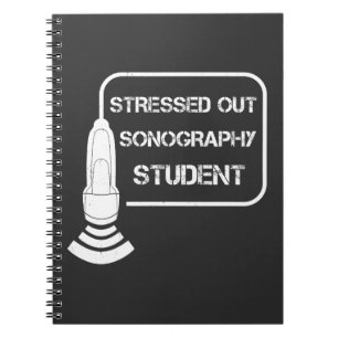 Cuaderno Idea del regalo del técnico del ultrasonido de