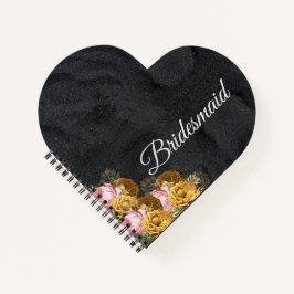 Cuaderno Idea personalizada de regalo de dama de honor