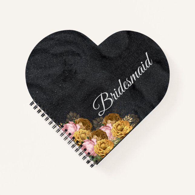 Cuaderno Idea personalizada de regalo de dama de honor (Anverso)