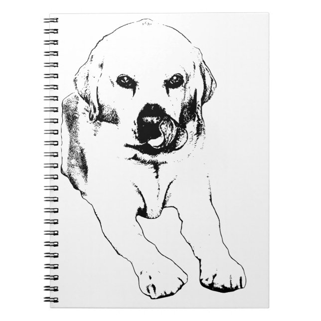 Cuaderno Ideas brillantes con un Lab (Frente)
