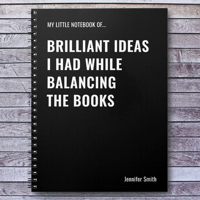 Cuaderno Ideas Brillantes Contable Divertido (Subido por el creador)