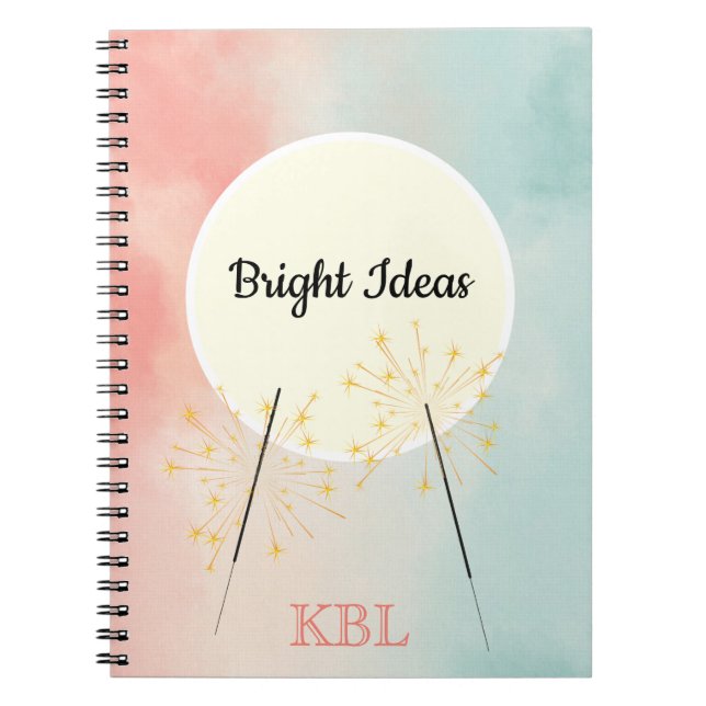 Cuaderno Ideas brillantes personalizadas (Frente)