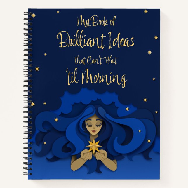 Cuaderno Ideas brillantes que no pueden esperar hasta la ma (Anverso)