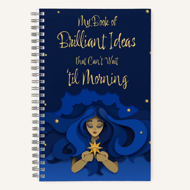 Cuaderno Ideas brillantes que no pueden esperar hasta la ma (Anverso)